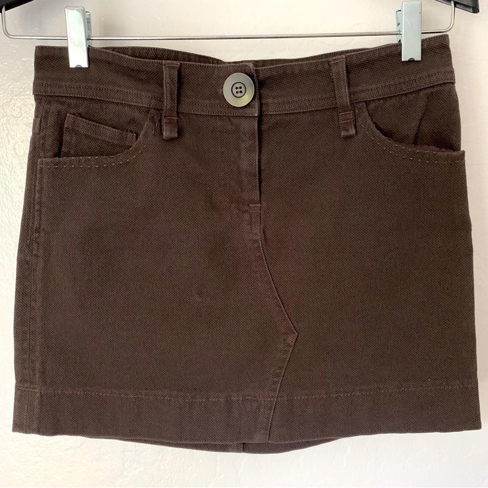 BCBGirls Vintage Birdseye Mini Skirt - Size 29